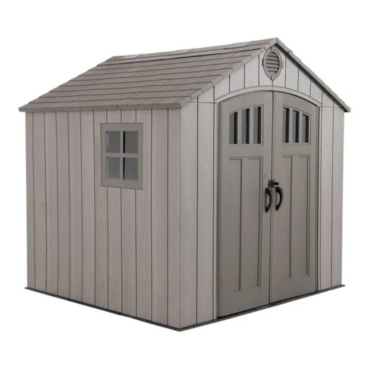 Lifetime 8 Ft. x 7.5 Ft. Outdoor Storage Shed